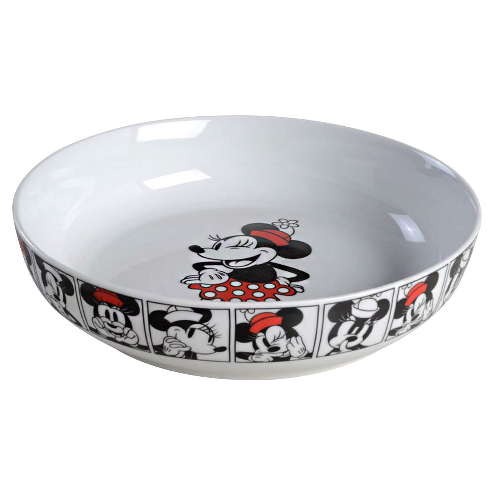 All Over Mickey & Minnie Individual Dinner Bowl by Zrike-1
