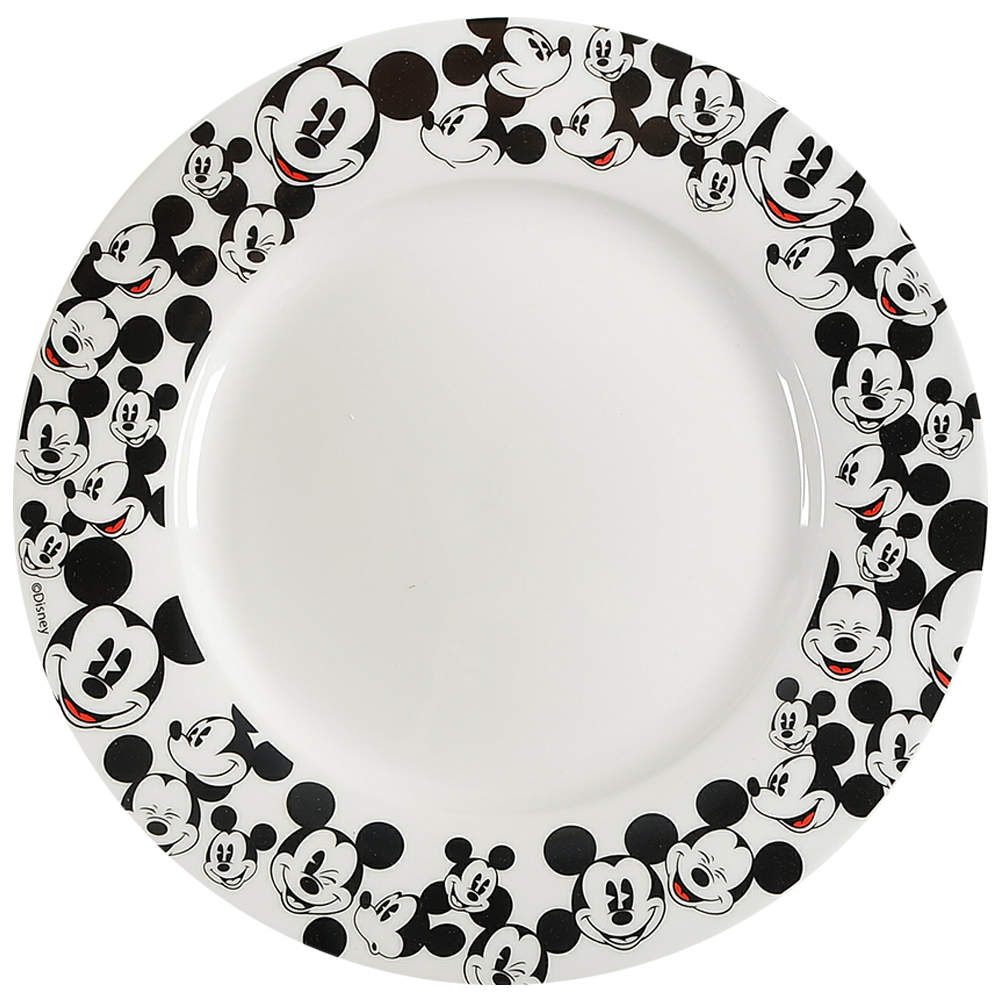 All Over Mickey & Minnie Dinner Plate by Zrike-1