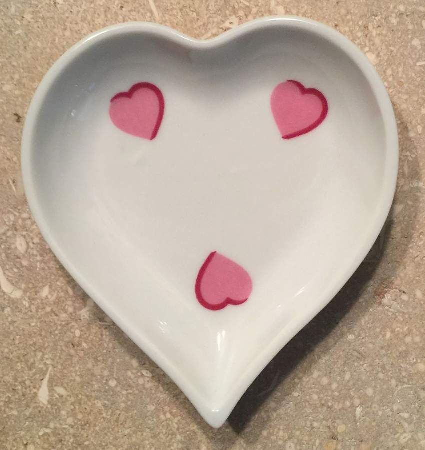 DP2 Heart Shaped Dish by D Porthault-1