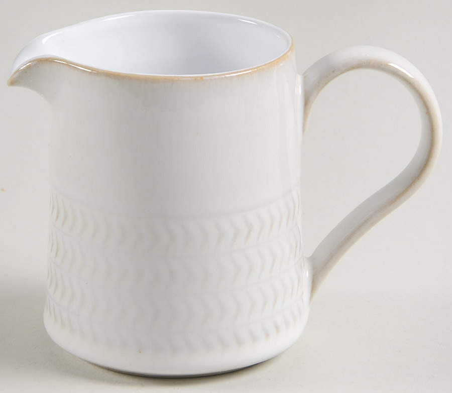 Natural Canvas Creamer by Denby-Langley-1