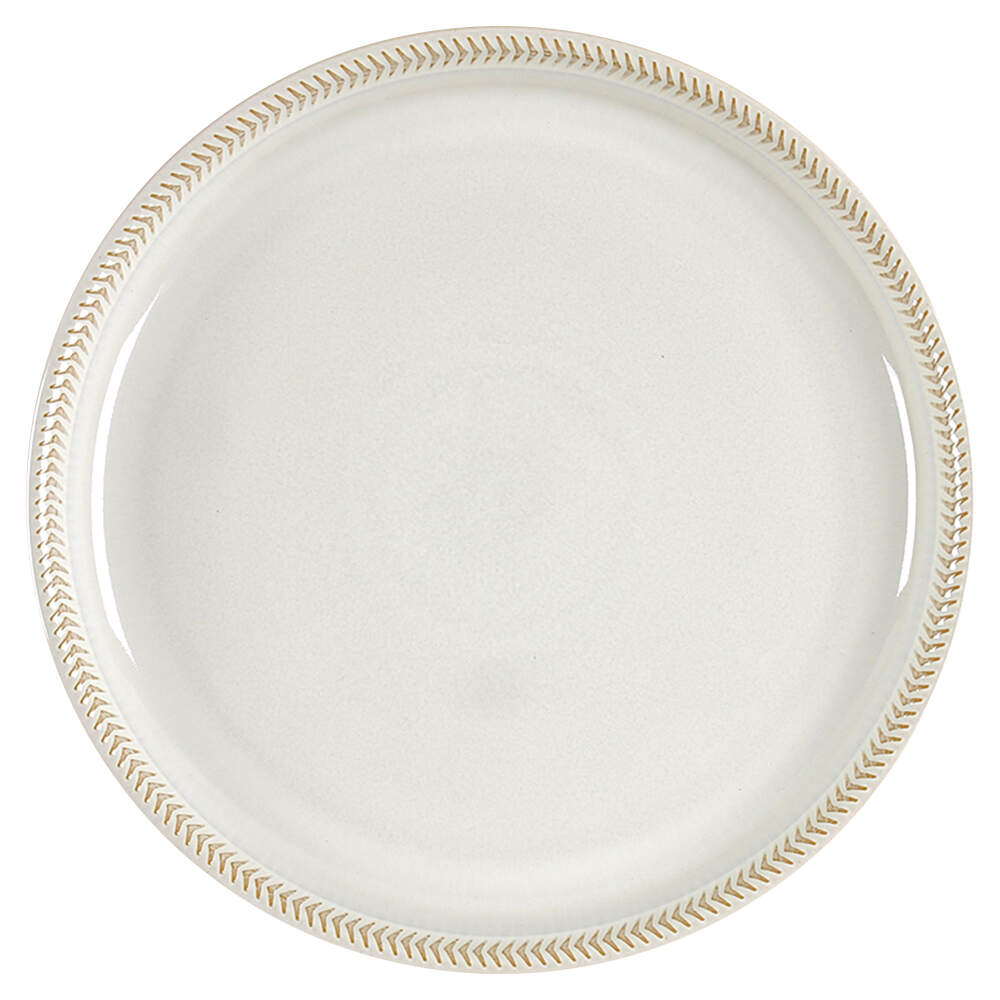 Natural Canvas Coupe Dinner Plate by Denby-Langley-1