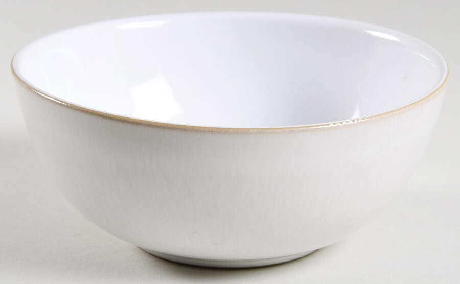 Natural Canvas Coupe Cereal Bowl by Denby-Langley-1