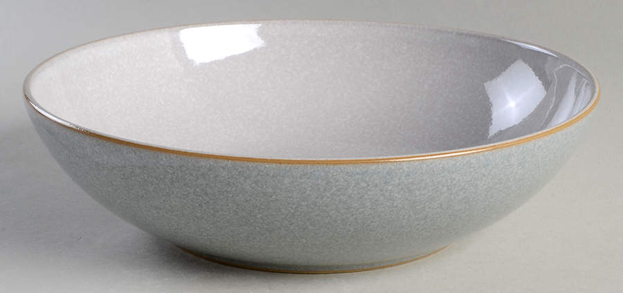 Elements Light Grey 10" Round Serving Bowl by Denby-Langley-1