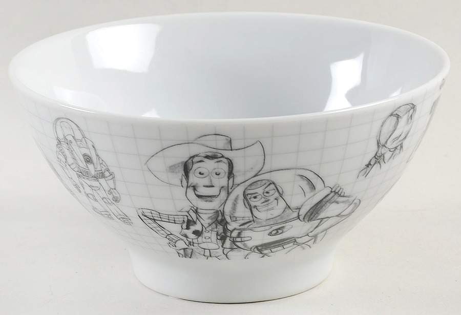 Toy Story Sketchbook Soup/Cereal Bowl by Zrike-1