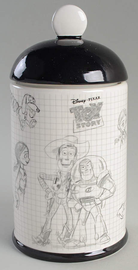 Toy Story Sketchbook Cookie Jar & Lid by Zrike-1
