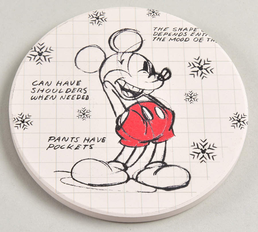 Christmas Sketchbook Coaster by Zrike-1