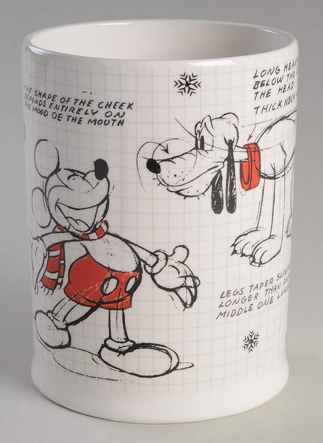 Christmas Sketchbook Treat Jar No Lid by Zrike-1
