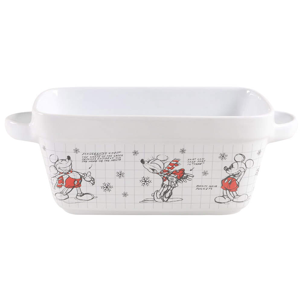Christmas Sketchbook Loaf Pan by Zrike-1