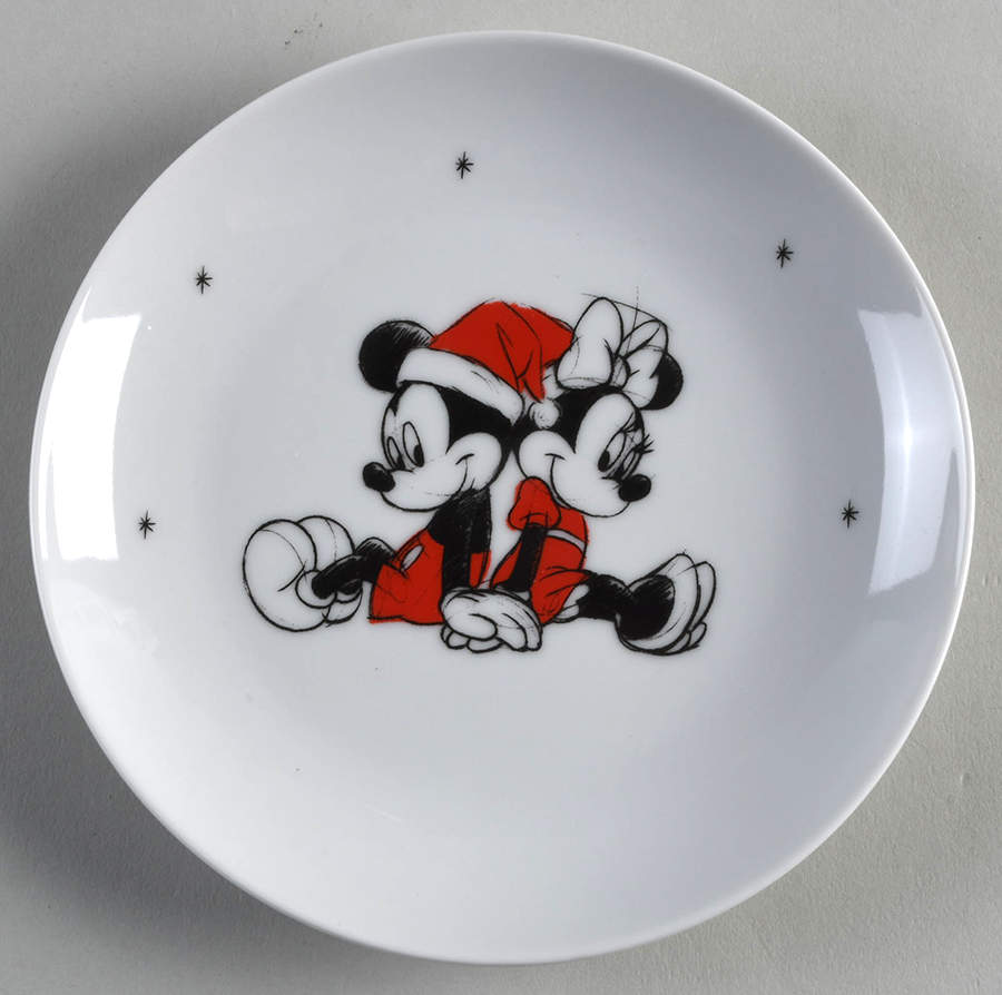 Christmas Sketchbook Appetizer Plate by Zrike-1