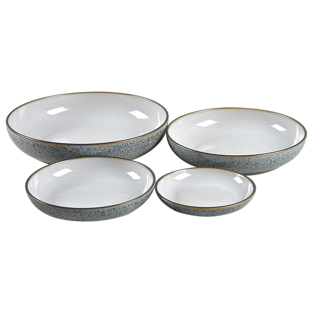 Studio Grey (4 Piece) Nesting Bowl Set (5", 6", 8", 9") by Denby-Langley-1
