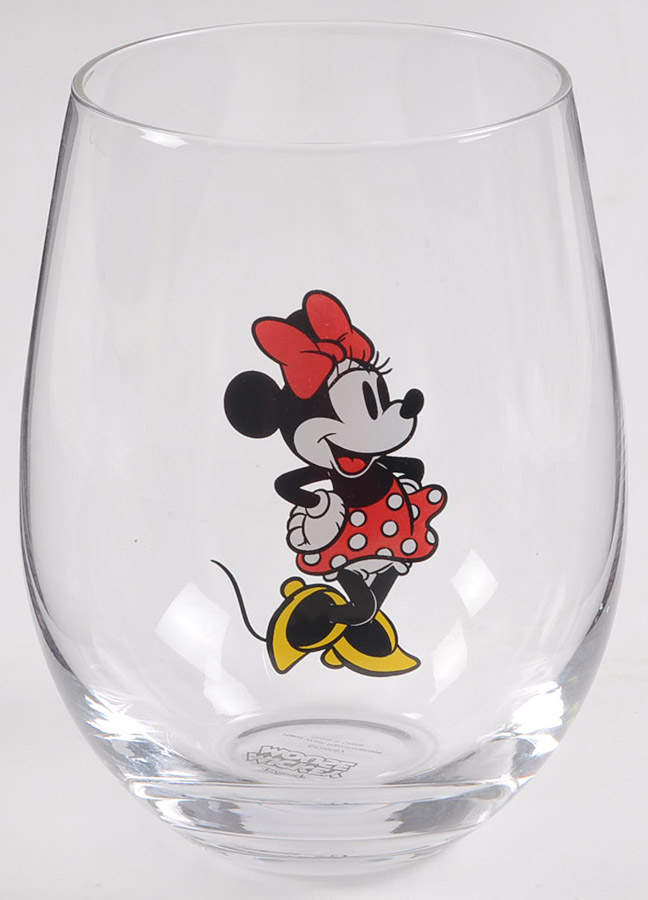 Mickey Classic Gold Glassware Stemless Wine by Disney-1