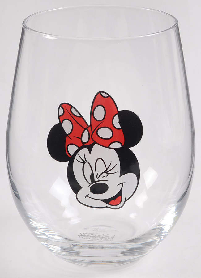 Mickey Mouse and Friends (Miscellaneous) Glassware Stemless Wine by Zrike-1