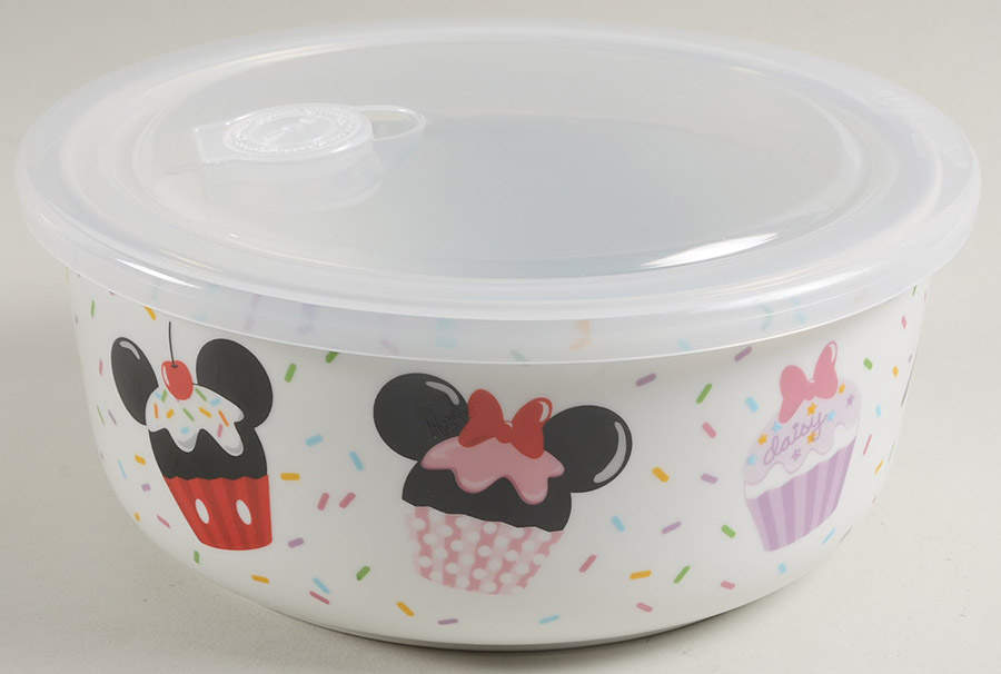 Mickey Mouse and Friends (Miscellaneous) 32 Oz Round Plastic Microwave Bowl w/Vent Lid by Zrike-1