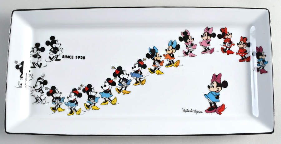 Mickey Mouse and Friends (Miscellaneous) 14" Rectangular Tray by Zrike-1