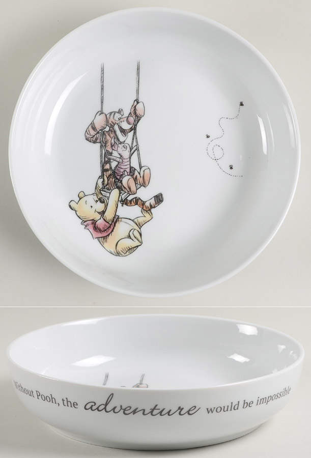 Winnie the Pooh 95 Years Exploring a Classic Individual Dinner Bowl by Zrike-1