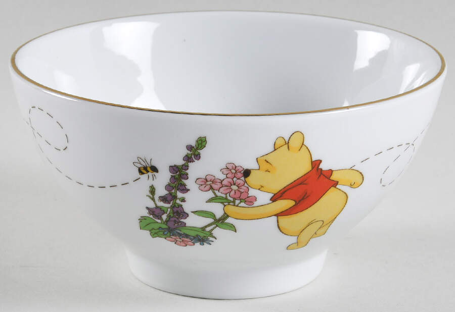 Winnie the Pooh Spring Days Coupe Cereal Bowl by Zrike-1