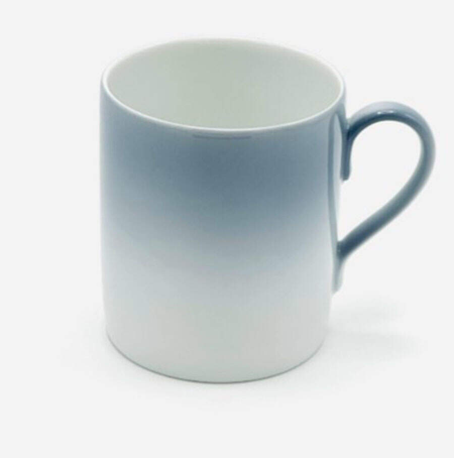 Nuage-Blue Gray, Green Or Grey Mug by Philippe Deshoulieres-1