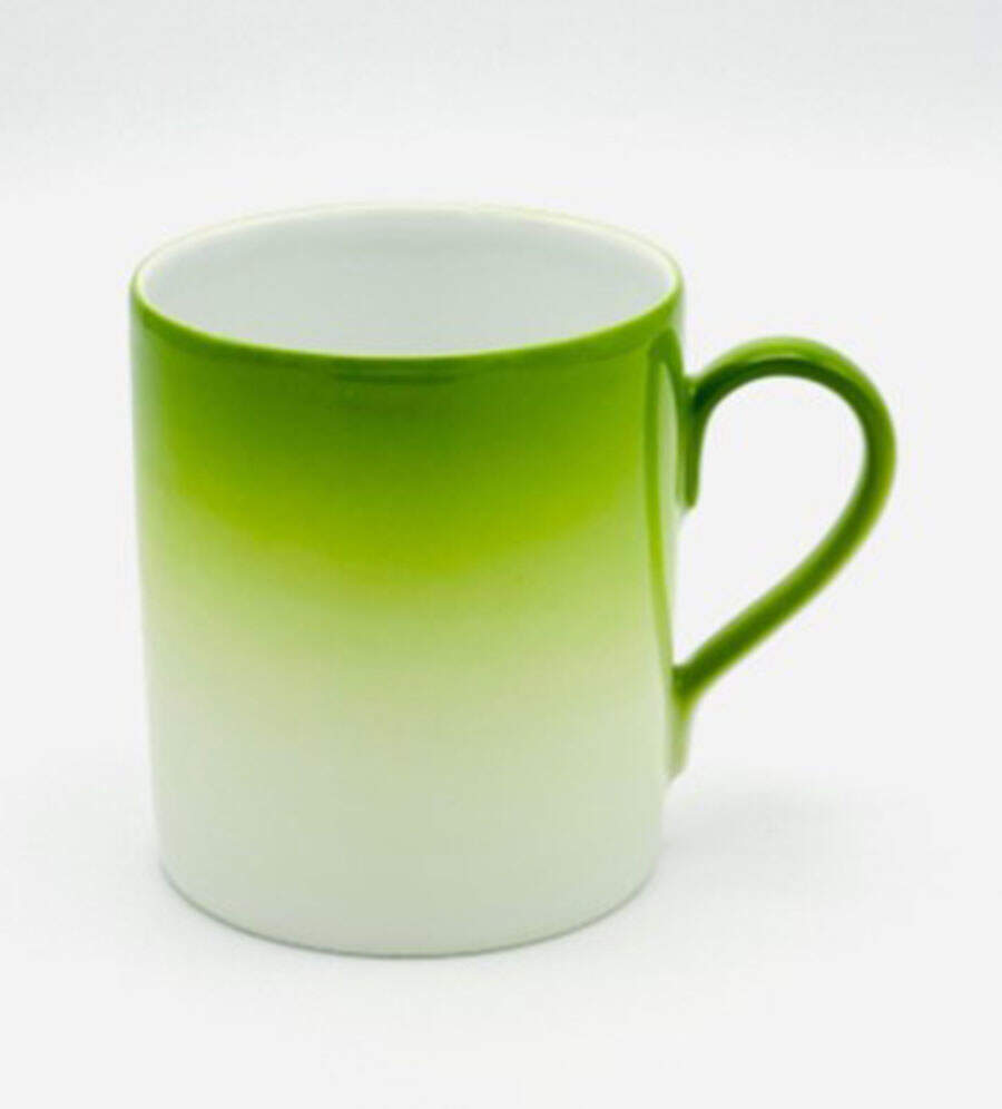 Nuage-Blue Gray, Green Or Grey Mug by Philippe Deshoulieres-1