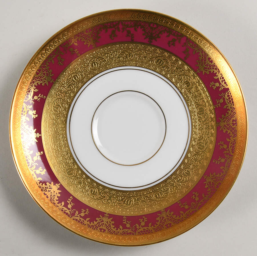 DWP9 Saucer by D W Porzellan-1