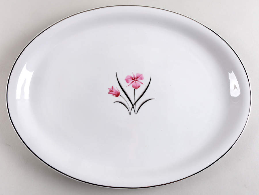 Caprice 16" Oval Serving Platter by Easterling-1