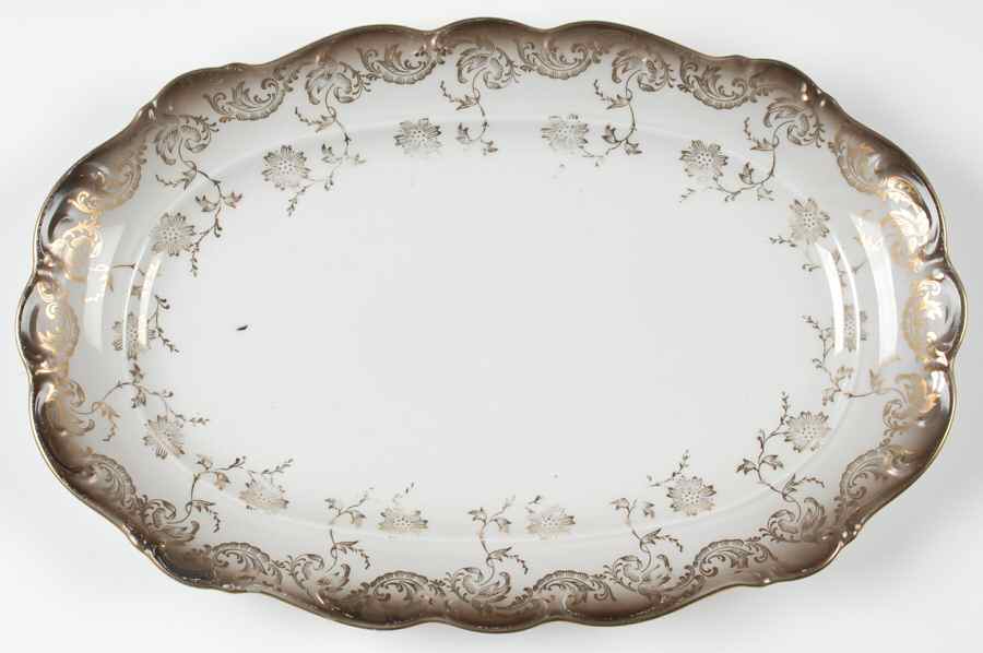 5261 13" Oval Serving Platter by Eberthal-1