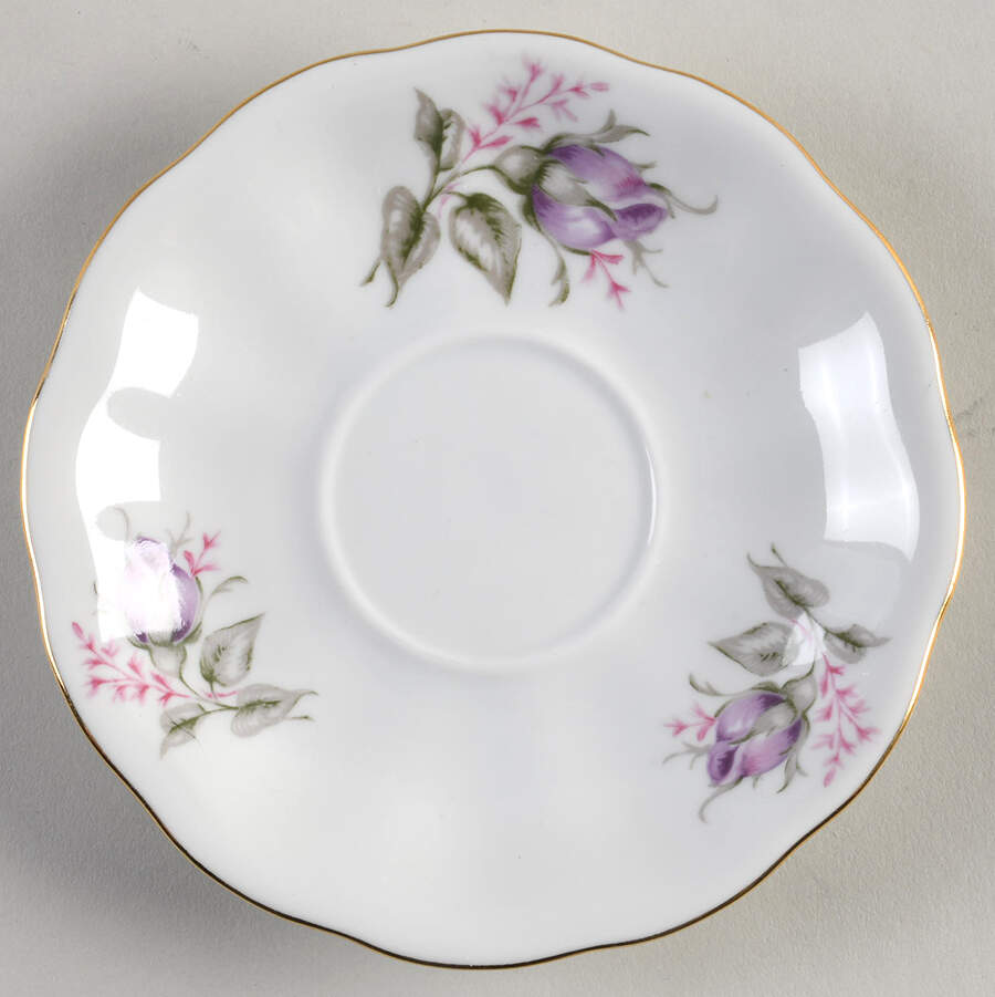 Flower Spray (Poland) Saucer by Embassy (Poland)-1