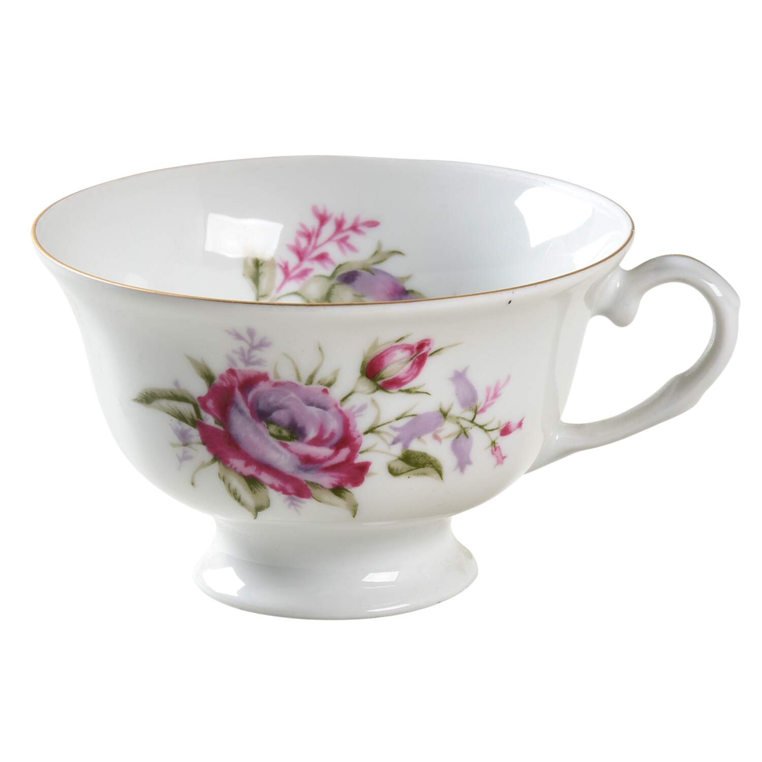 Flower Spray (Poland) Footed Cup by Embassy (Poland)-1