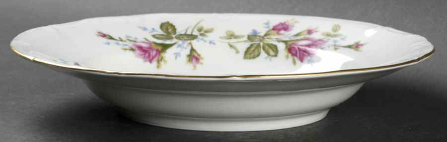 Majestic Rose Rim Soup Bowl by Embassy (Poland)-1