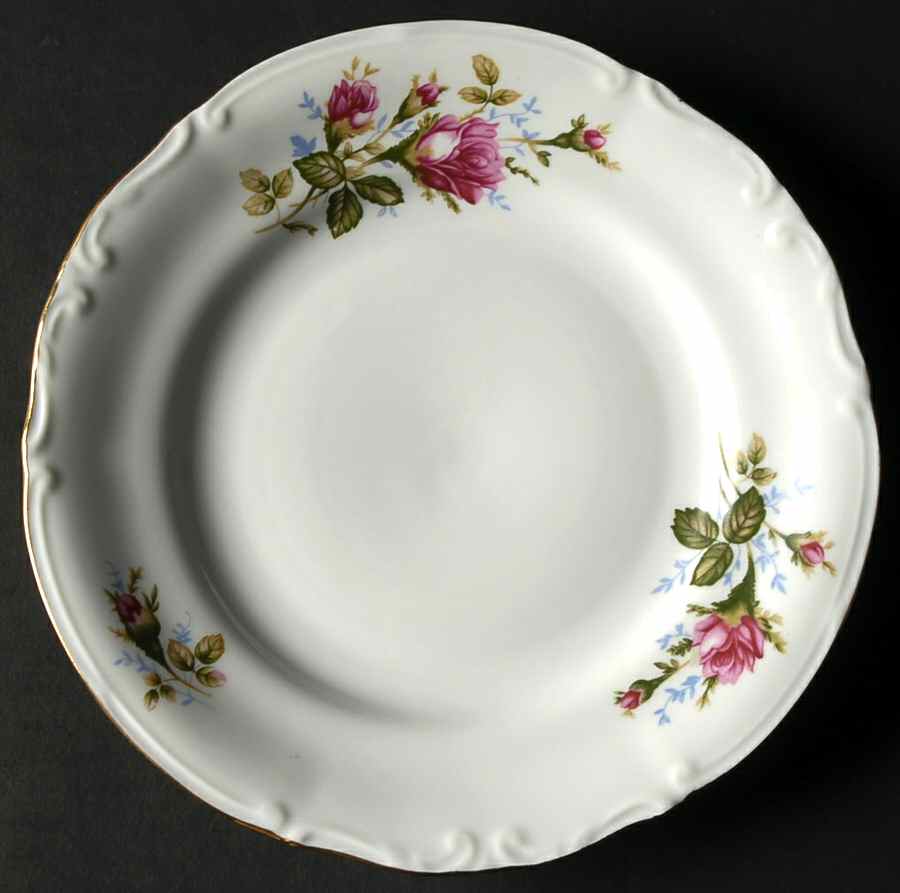 Majestic Rose Salad Plate by Embassy (Poland)-1