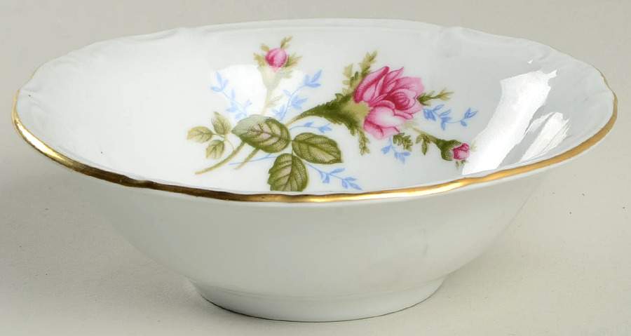 Majestic Rose Fruit/Dessert (Sauce) Bowl by Embassy (Poland)-1