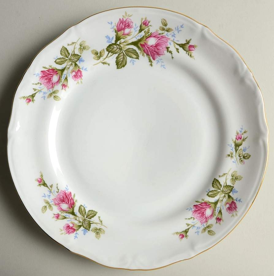 Majestic Rose Dinner Plate by Embassy (Poland)-1