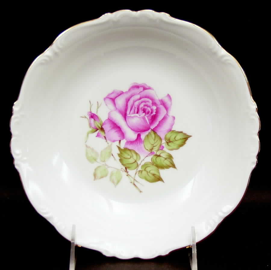 Franconia Rose Coupe Soup Bowl by Edelstein-1