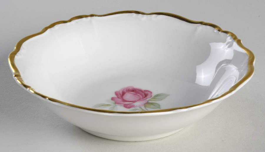 La Vie En Rose Fruit/Dessert (Sauce) Bowl by Edelstein-1