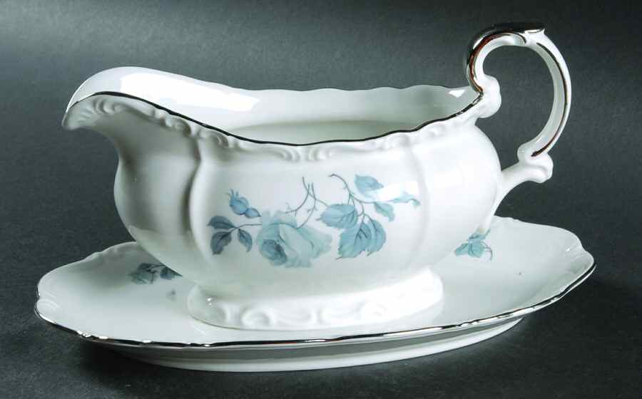 Montrose Gravy Boat with Attached Underplate by Edelstein-1