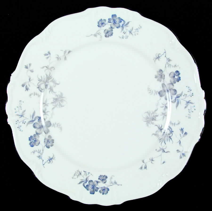 Ocean Blue Dinner Plate by Edelstein-1