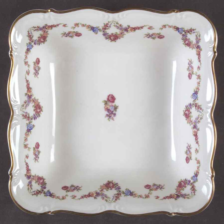 Victoria 9" Square Vegetable Bowl by Edelstein-1