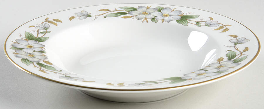 Arlington Rim Soup Bowl by Embassy (American)-1