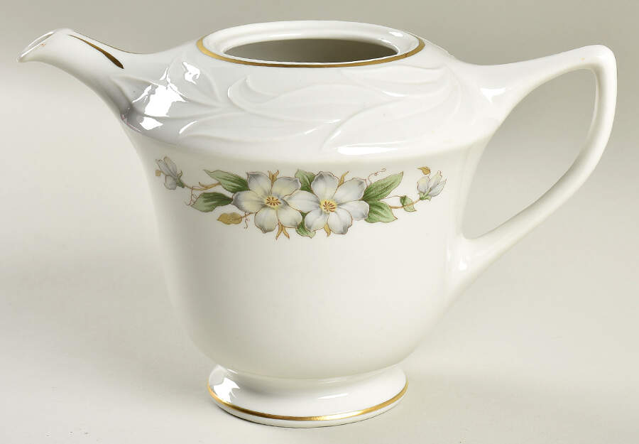 Dogwood Teapot No Lid by Embassy (American)-1