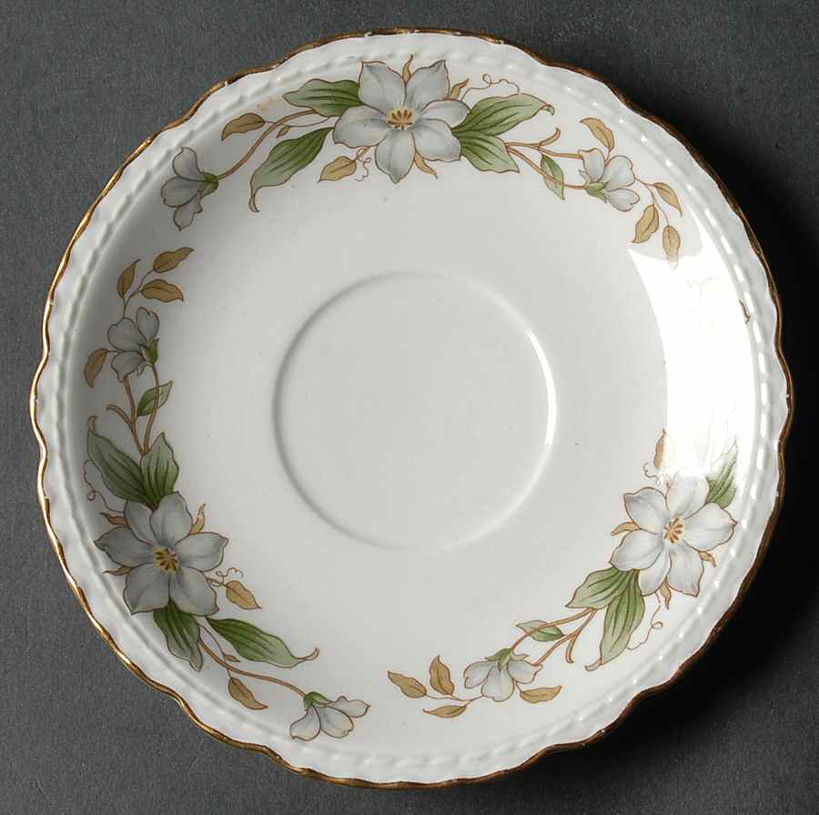 Dogwood Saucer for Footed Cup by Embassy (American)-1