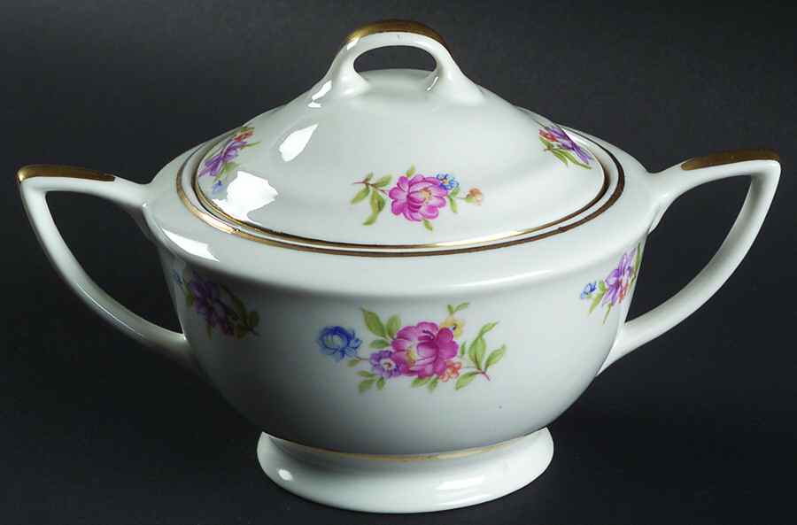 EMB11 Sugar Bowl & Lid by Embassy (American)-1