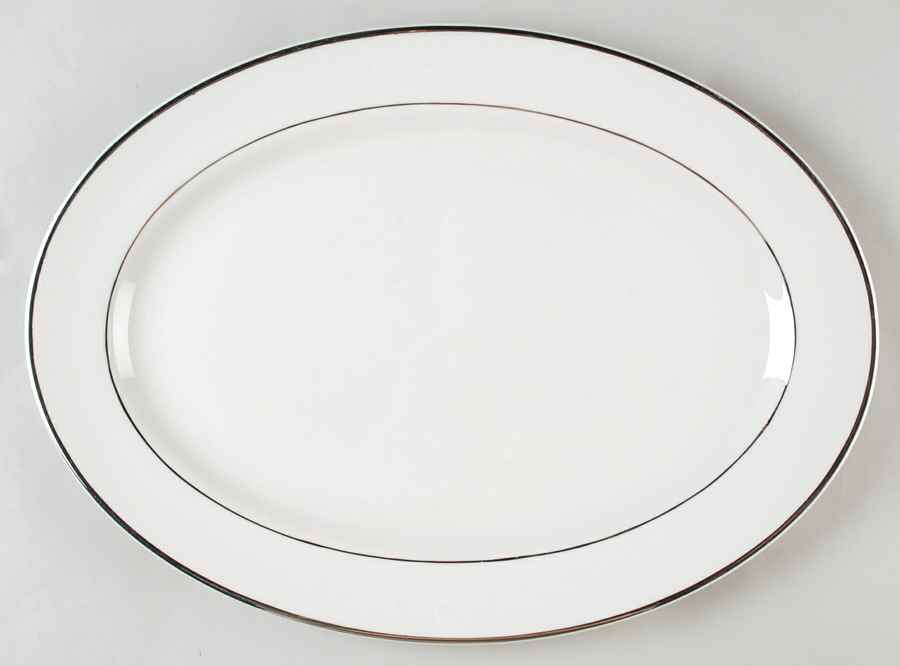 EMB44 (AMERICAN) 15" Oval Serving Platter by Embassy (American)-1