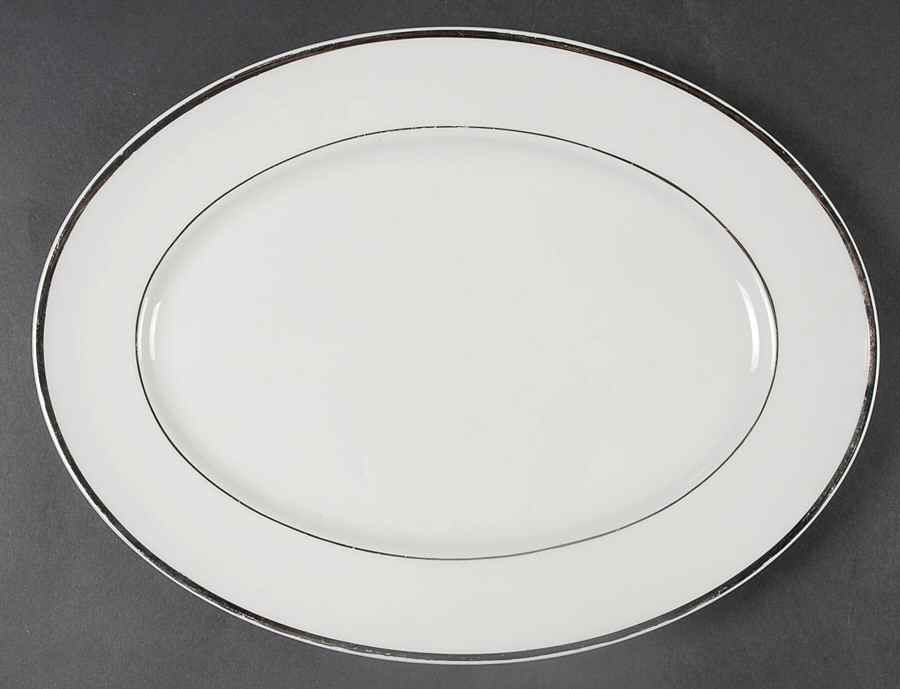 EMB44 (AMERICAN) 11" Oval Serving Platter by Embassy (American)-1