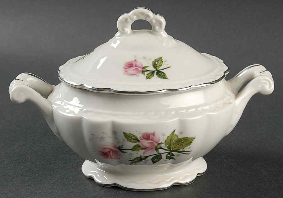 EMB7 Sugar Bowl & Lid by Embassy (American)-1