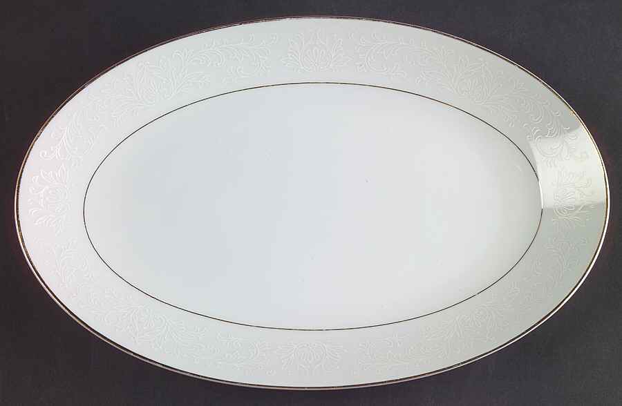 Touch of Gold (Japan) Relish/Gravy Underplate by Embassy (Japan)-1