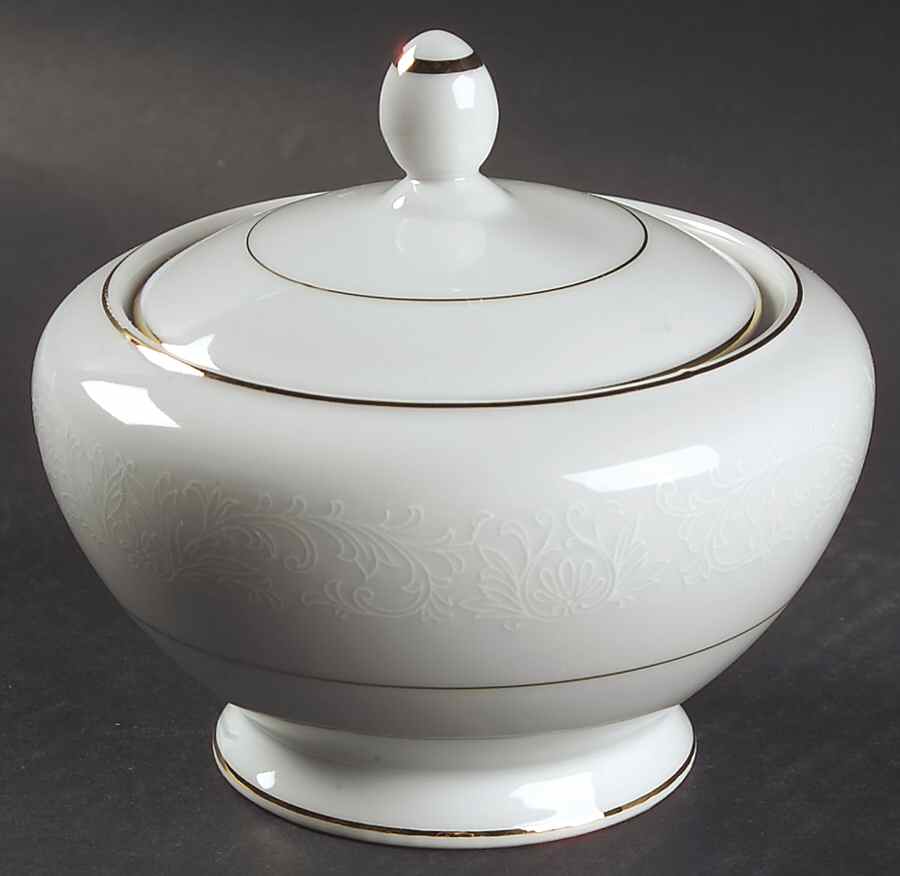 Touch of Gold (Japan) Sugar Bowl & Lid by Embassy (Japan)-1