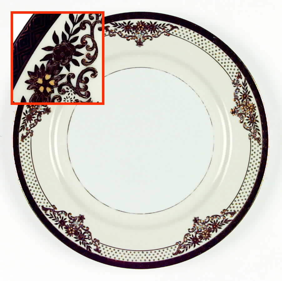 Ambassador Dinner Plate by Empress (Japan)-1