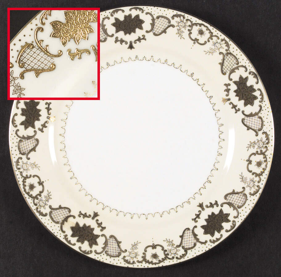 Anniversary Dinner Plate by Empress (Japan)-1