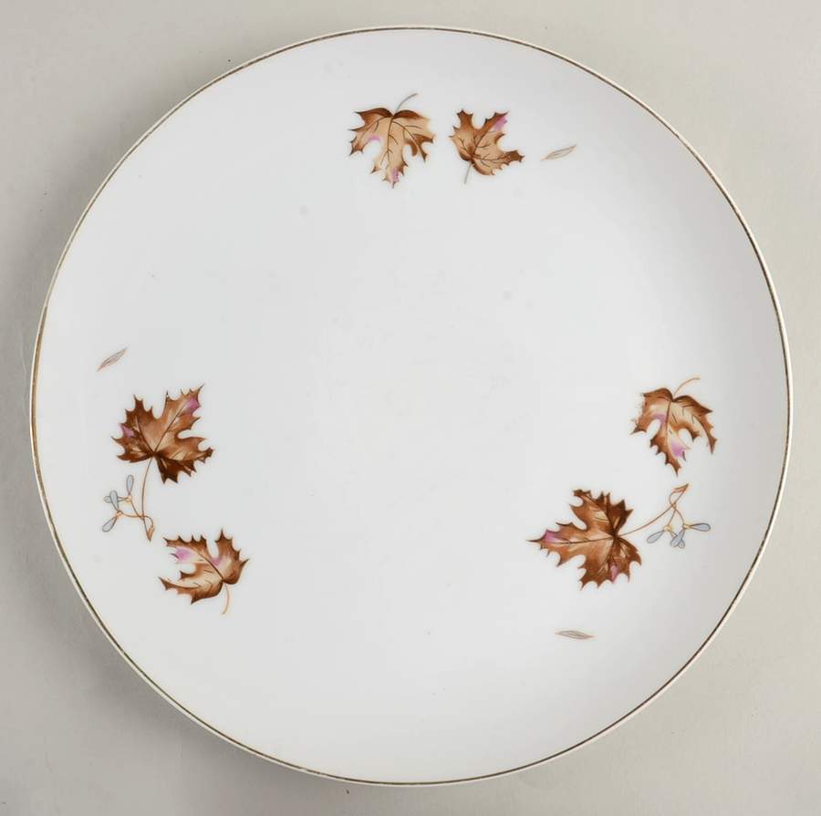 Autumn Leaves Dinner Plate by Empress (Japan)-1