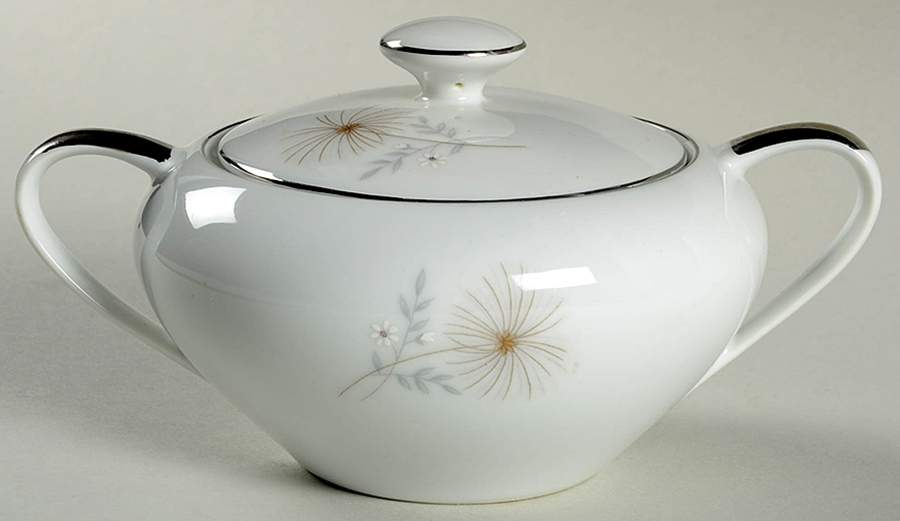 Beaux Arts Sugar Bowl & Lid by Empress (Japan)-1
