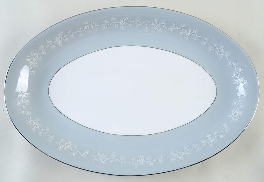 Belle Fonte 16" Oval Serving Platter by Empress (Japan)-1